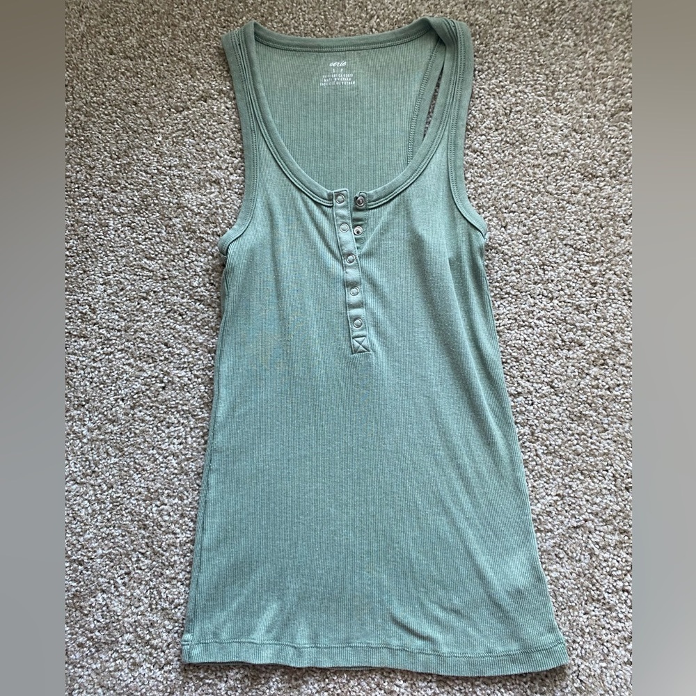 Olive green tank